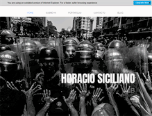 Tablet Screenshot of horaciosiciliano.com